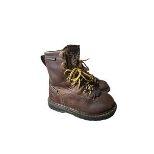 Georgia Boot Kid's Insulated Waterproof Outdoor Boot Sz 13 M G2048 Brown Leather